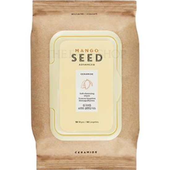 망고씨드 실크보습 소프트 클렌징티슈 50매