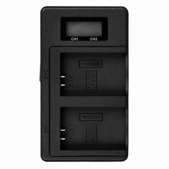 S-PRO 2in1 캐논 <b>LP-E17</b> 호환 LCD 듀얼충전기