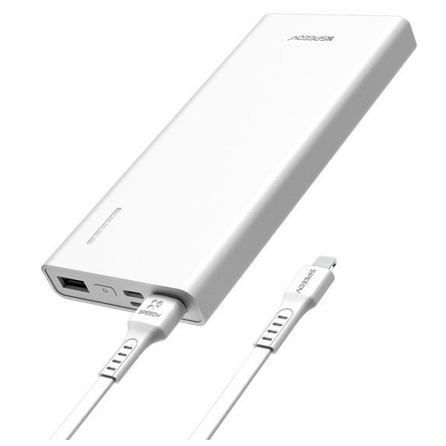 디엠케이코리아 SPEEDY 슬림 핏 보조배터리 SPE-PA10CPQ 10000mAh (8핀 케이블포함)_이미지