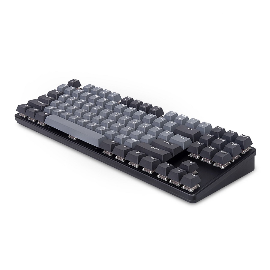 archon 레알 DX2 CNC 풀알루 기계식 키보드 한글 (블랙, 적축)_이미지