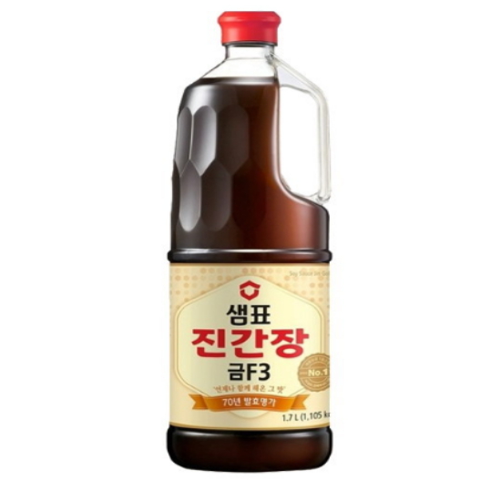 샘표식품 진간장 금F3 1.7L (2개)_이미지