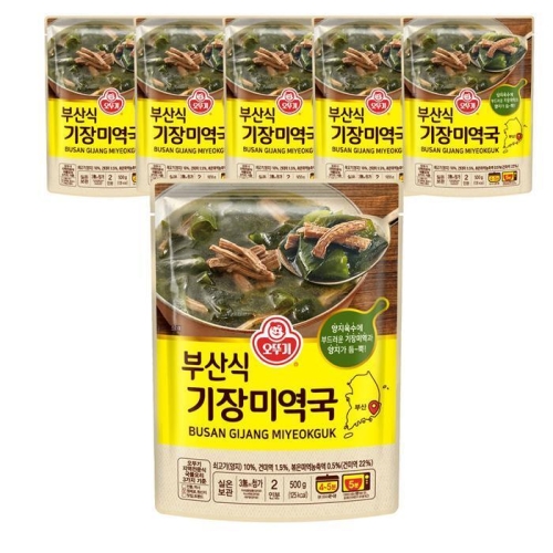 오뚜기 부산식 기장미역국 500g이미지입니다. 누르면 해당 게시물로 새창이동합니다.