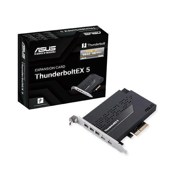 ASUS 썬더볼트EX5 PCIe 카드 아이보라_이미지