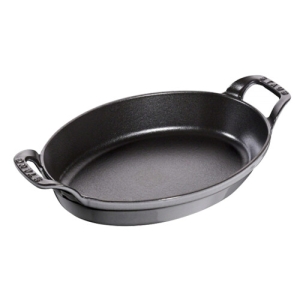 스타우브 타원형 스태커블 디쉬 그레이 (ST302318) (24cm)_이미지