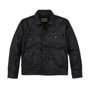 필슨 틴 클로스 쇼트 라인드 크루저 20232828 Black_이미지