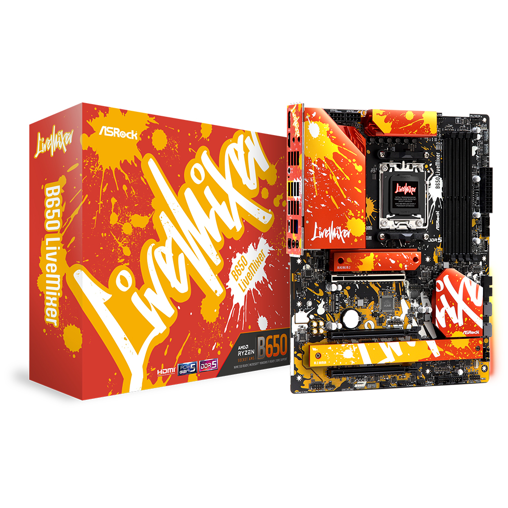 ASRock B650 LiveMixer �����Ƽ����