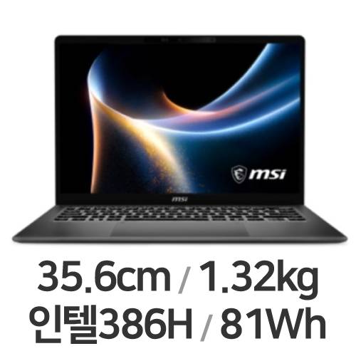 MSI 프레스티지 14 AI+ D3MG-U9 OLED WIN11 (SSD 1TB)