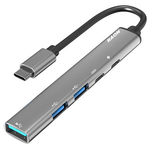 라온디지털 RUH-U500C (5포트/Type C)