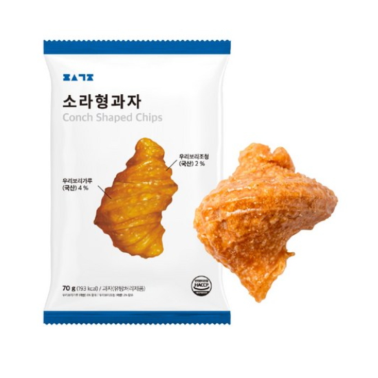 편식공장 소라형과자 70g (12개)