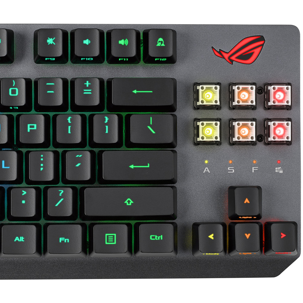 ASUS ROG STRIX SCOPE RX TKL WIRELESS DELUXE (적축)_이미지
