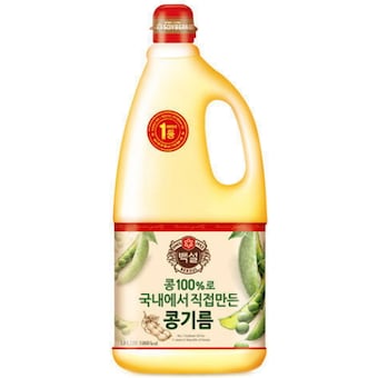 백설 <b>콩</b><b>기름</b> 1.8L