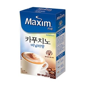 동서식품 맥심 카페 카푸치노 바닐라향 10개입 (2개)_이미지