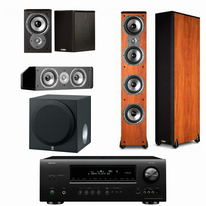 폴크오디오 TSi500 5.1채널 + 데논 AV리시버 (AVR-1912, YST-SW012)_이미지