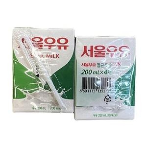 서울우유 멸균우유 200ml (8개)_이미지