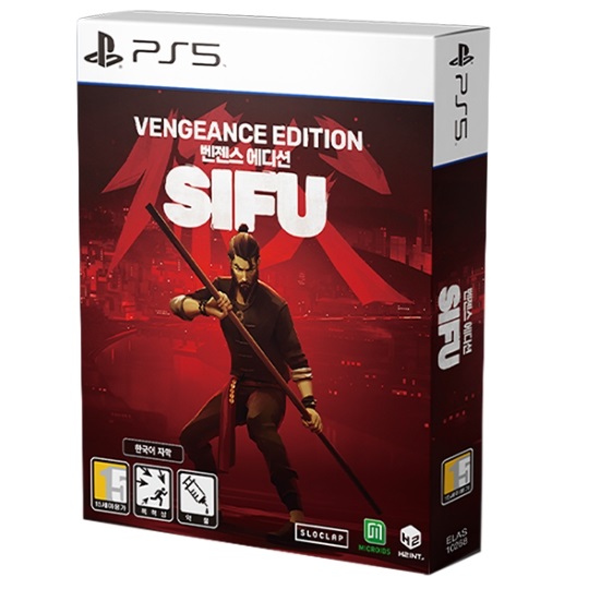 시푸 한글판 PS5, 패키지디스크_이미지