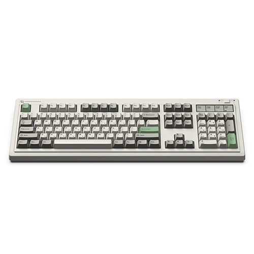 FL-ESPORTS OG104N 레트로 유무선 기계식 레트로 그레이 (리치베리축)_이미지