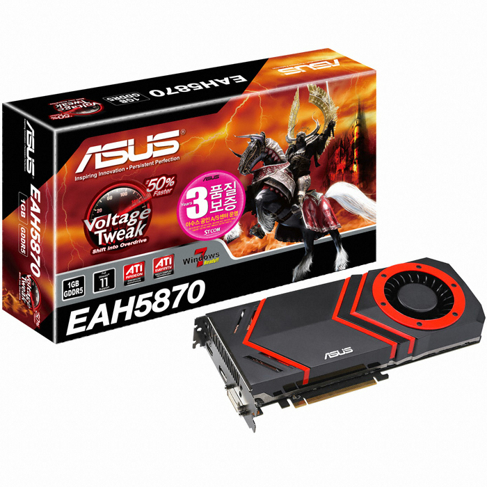 ASUS 라데온 HD 5870 EAH5870 V2 D5 1GB_이미지