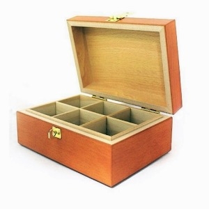 오피스넥스 심플 원목 도장 보관함 칸막이 고무인 인장함 사무용_이미지