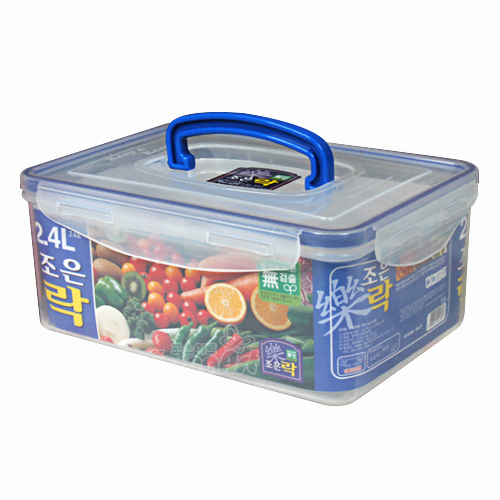 조은락 투명 밀폐용기 2.4L