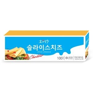 <b>동원</b>F&B 소와나무 체다 슬라이스치즈 100매 1.8kg