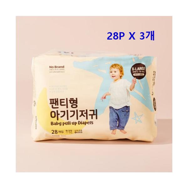 노브랜드 아기기저귀 팬티형 특대형-공용 (140매)_이미지