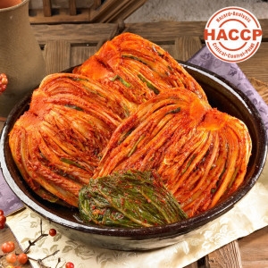 자연담은 배추김치 10KG 포기김치 / HACCP 인증 / 아삭한 생포기김치 깜짝 할인찬스
