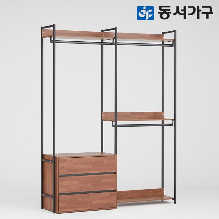 동서가구 몬티아 서랍 행거 시스템 드레스룸 1600_이미지