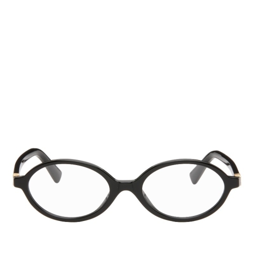 블랙 브레이킹 더 룰 오벌 안경 261209F004026