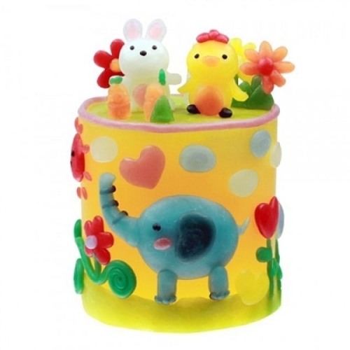 이야코 파라핀양초 대크기꾸미기세트