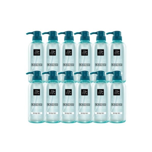 아모레퍼시픽 미쟝센 스타일 케어 스트롱 홀드 헤어젤 하드 500ml (12개)