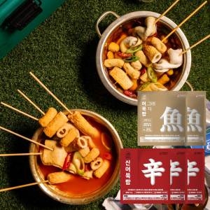 아빠식당 매운 어묵탕 230g x 3개 + 어묵탕 230g x 2개