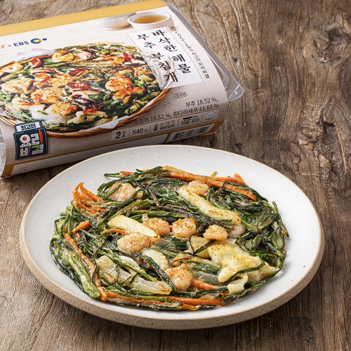 바삭한 해물 부추 부침개 540g