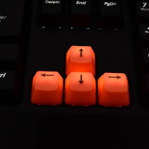 Bless ZIO DT40 LED USB 기계식 키보드 (청축)_이미지