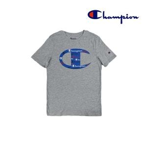 로고 반팔티셔츠 8164CB_GR
