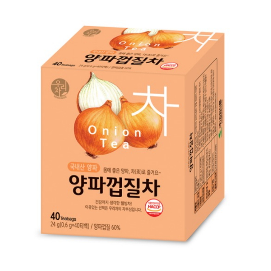 송원식품 우리차 양파껍질차 40T (4개)