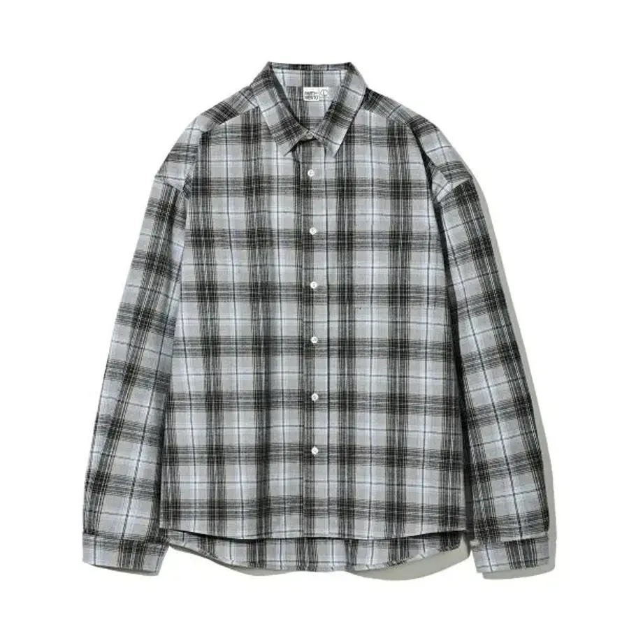 파르티멘토 PARTIMENTO 마드라스 체크 셔츠 블루 그레이 PY-2564 BY 504214