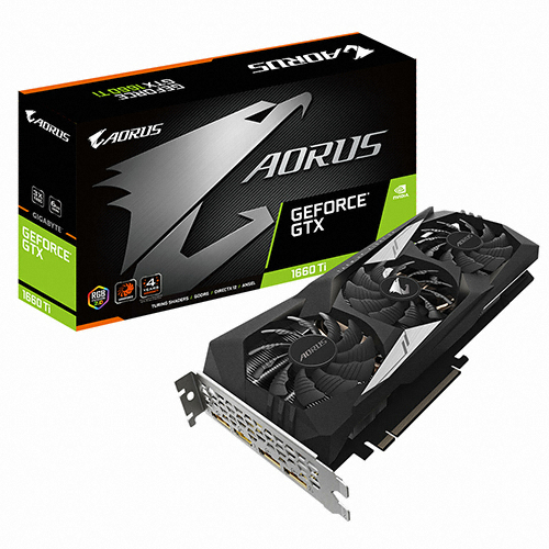 GIGABYTE AORUS 지포스 GTX 1660 Ti D6 6GB