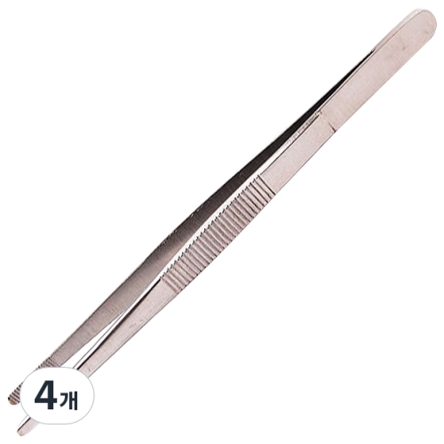 ARMICO 의료용 드레싱 핀셋 14cm 4개_이미지