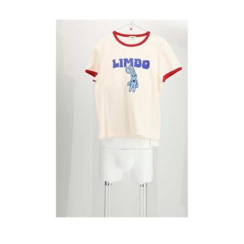 셀린느 REGULAR T SHIRT CREAM/ MULTICO RX0AH0F16_GBL6_이미지