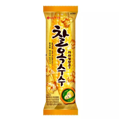 롯데제과 찰옥수수 카라멜팝콘 140ml [12개]