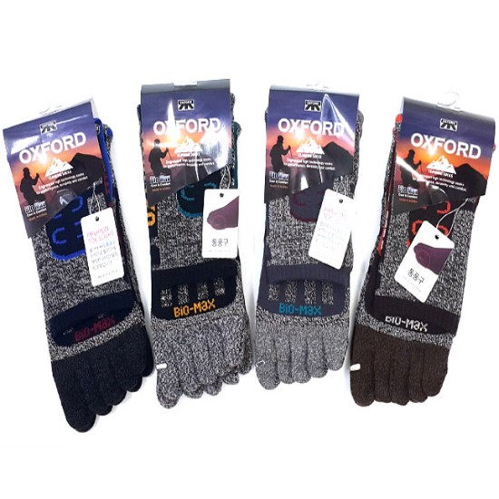 옥스포드 등산 쿠션 발가락 단목 양말 TK1033 (1켤레)_이미지