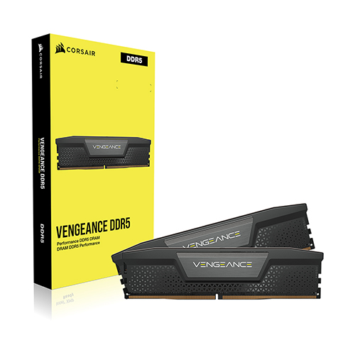CORSAIR DDR5-6400 CL32 VENGEANCE BLACK 패키지 (64GB(32Gx2))_이미지
