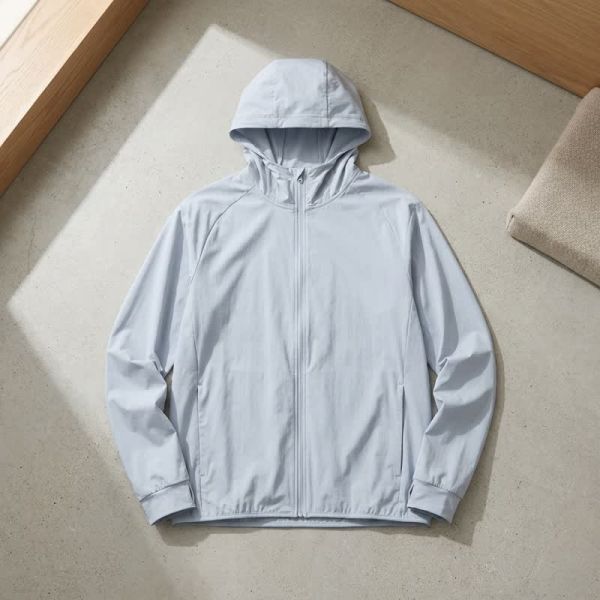 유니클로 DRY EX UV PROTECTION 풀짚 파카 03 그레이 후드 집업 바람막이 No1796108 03 GRAY 4XL 4XL 03 GRAY