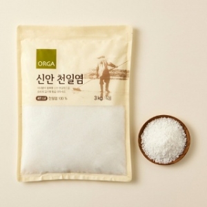  올가홀푸드 올가 신안 천일염 3kg