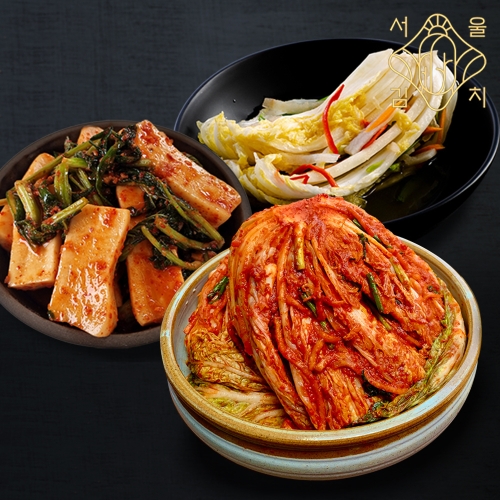 서울김치 이선희 명인 포기 8kg + 백김치 3kg + 총각 2kg (1개)_이미지