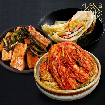 서울김치 이선희 명인 포기 8kg + <b>백김치</b> 3kg + 총각 2kg
