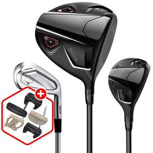 던롭 스릭슨 ZXi / 미즈노 JPX925 포지드 조합 풀세트 (11개 경량스틸 정품)_이미지