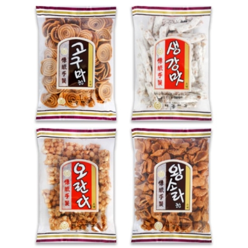 태광제과 추억의과자 135g/오란다/고구마형/왕소라/생강맛 135g 1개_이미지