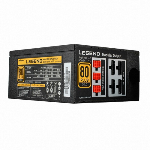 POWEREX LEGEND 모듈러 800W 80PLUS골드_이미지
