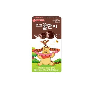 서울우유 초코 꿀딴지 180ml (96개)